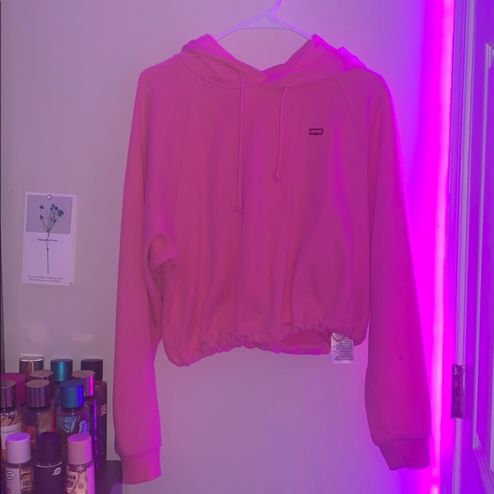 Levi’s cropped hoodie